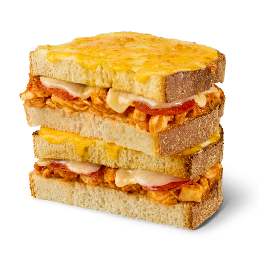 Chicken & Pepperoni Pizza Toastie