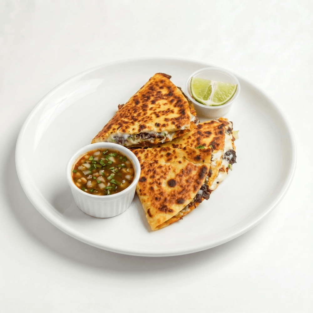 Kesabirria Tender Beef Mega Quesadilla – The Cheesiest, Juiciest Bite in Town