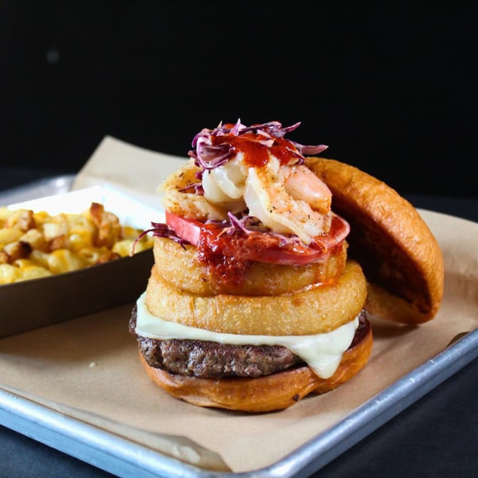 Surf N Turf Burger
