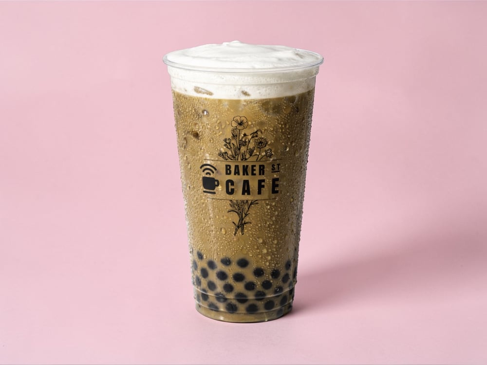Brown Sugar Hojicha Boba