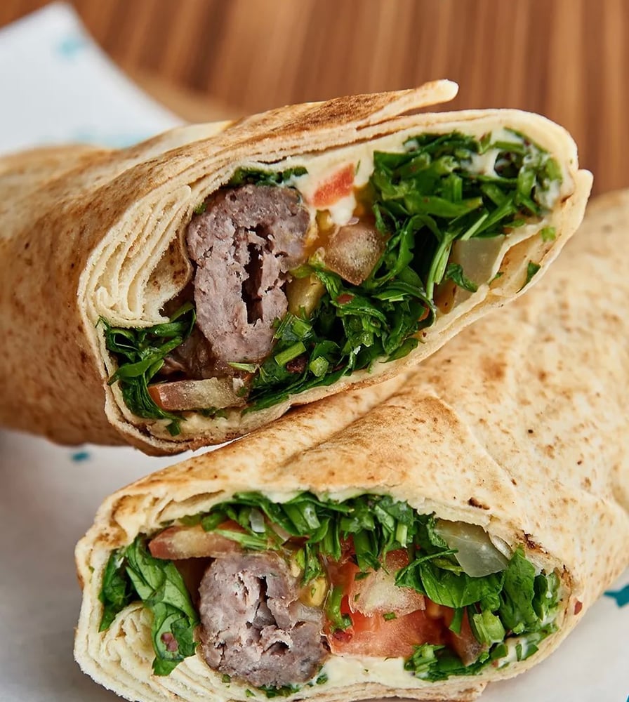 Kofta Kebab Wrap