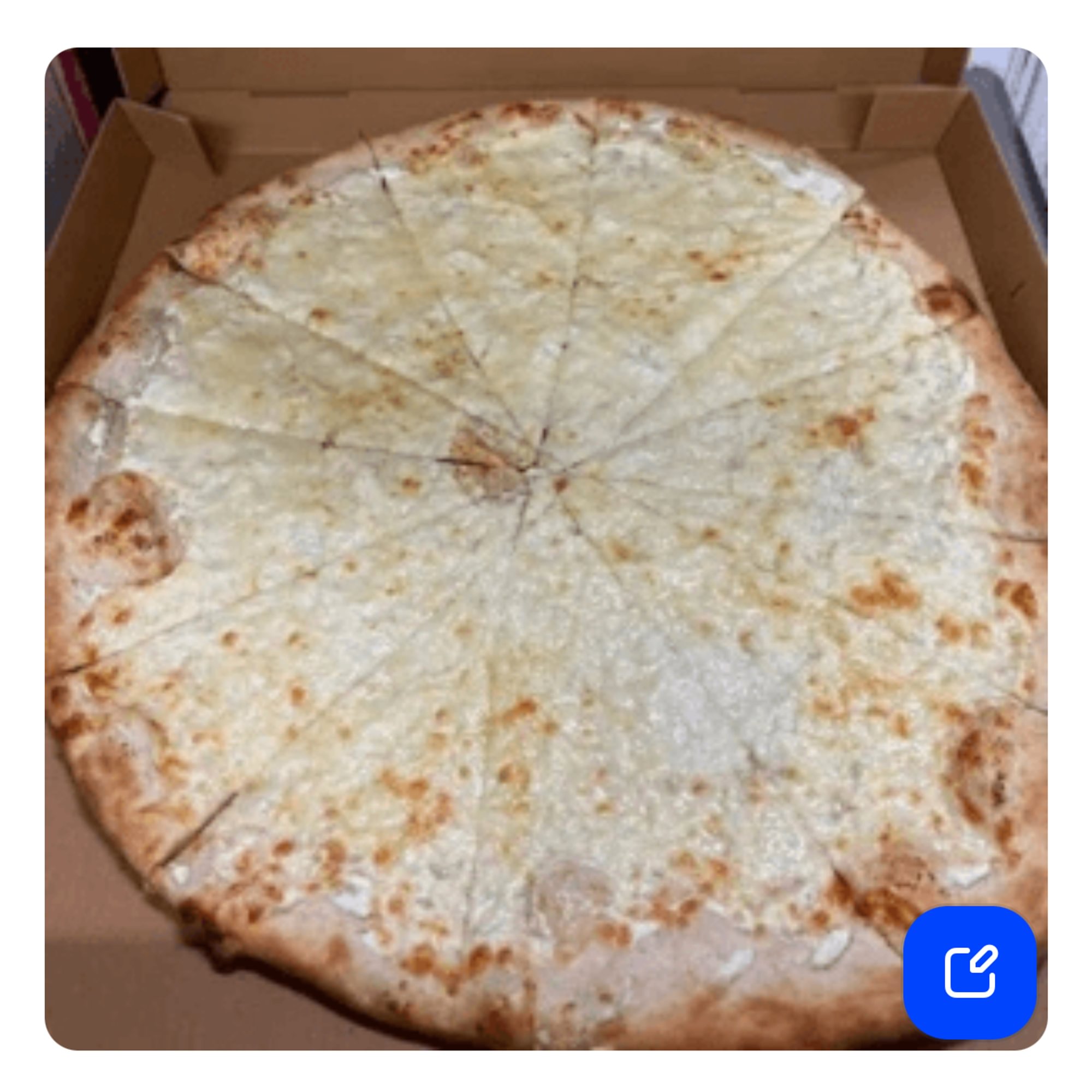 White Pizza (XL 20”)
