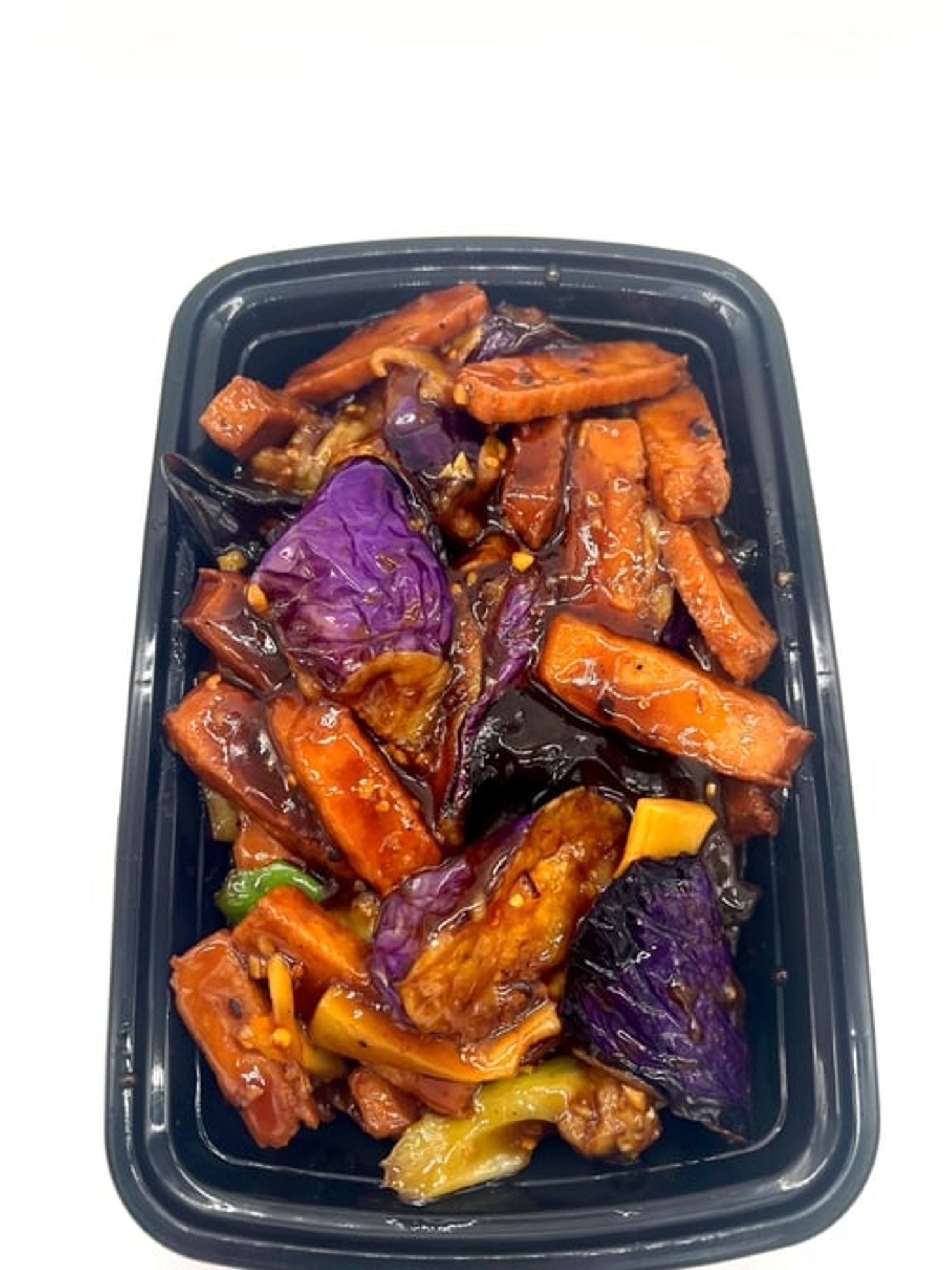 Tender Chicken with Eggplant