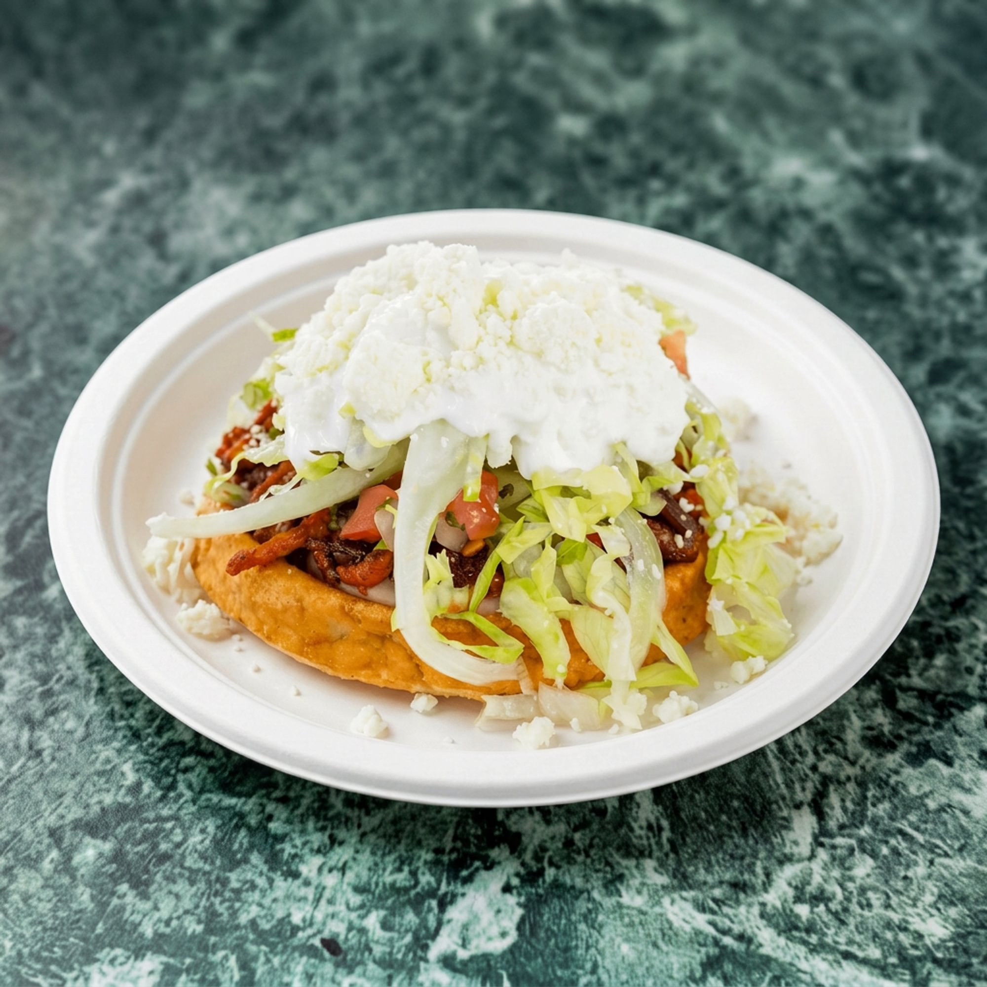 Adobada Sopes (Thick Corn Cakes)