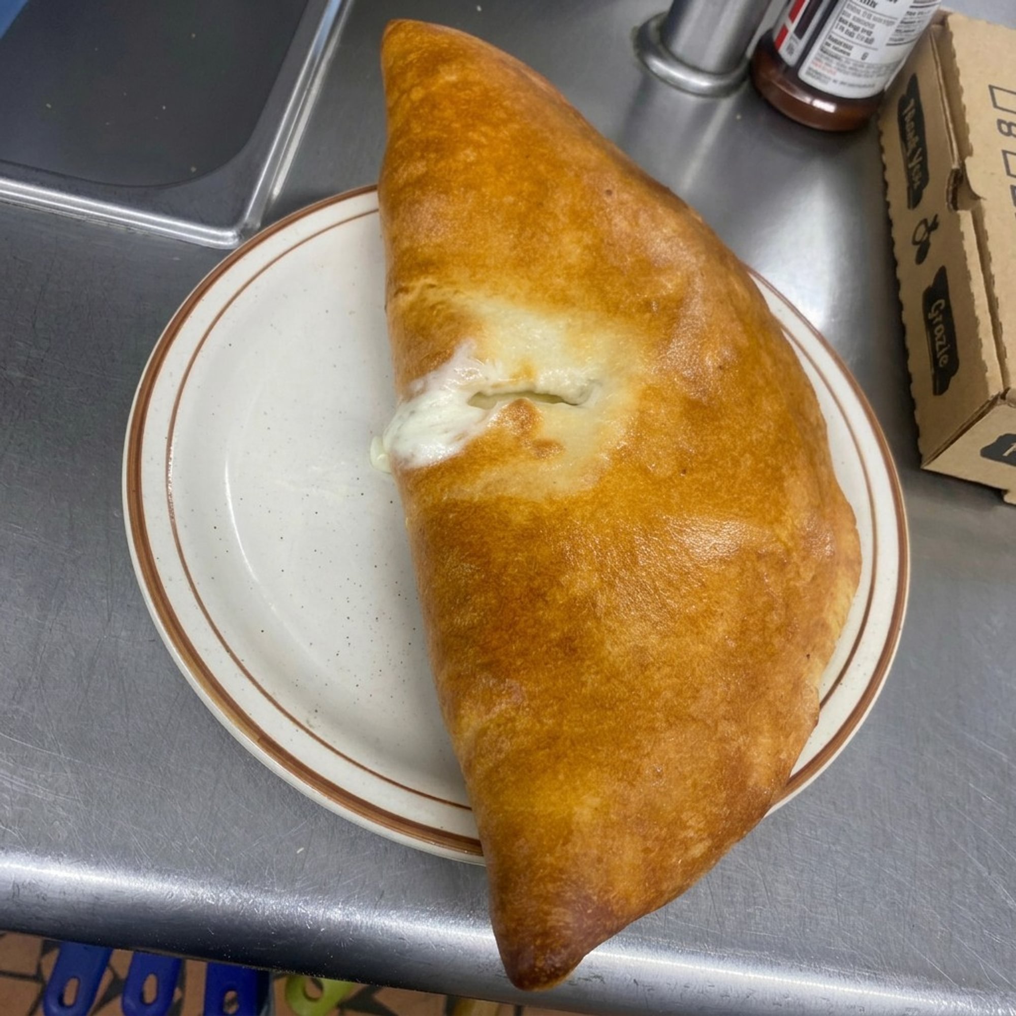 Small 1 Topping Calzone
