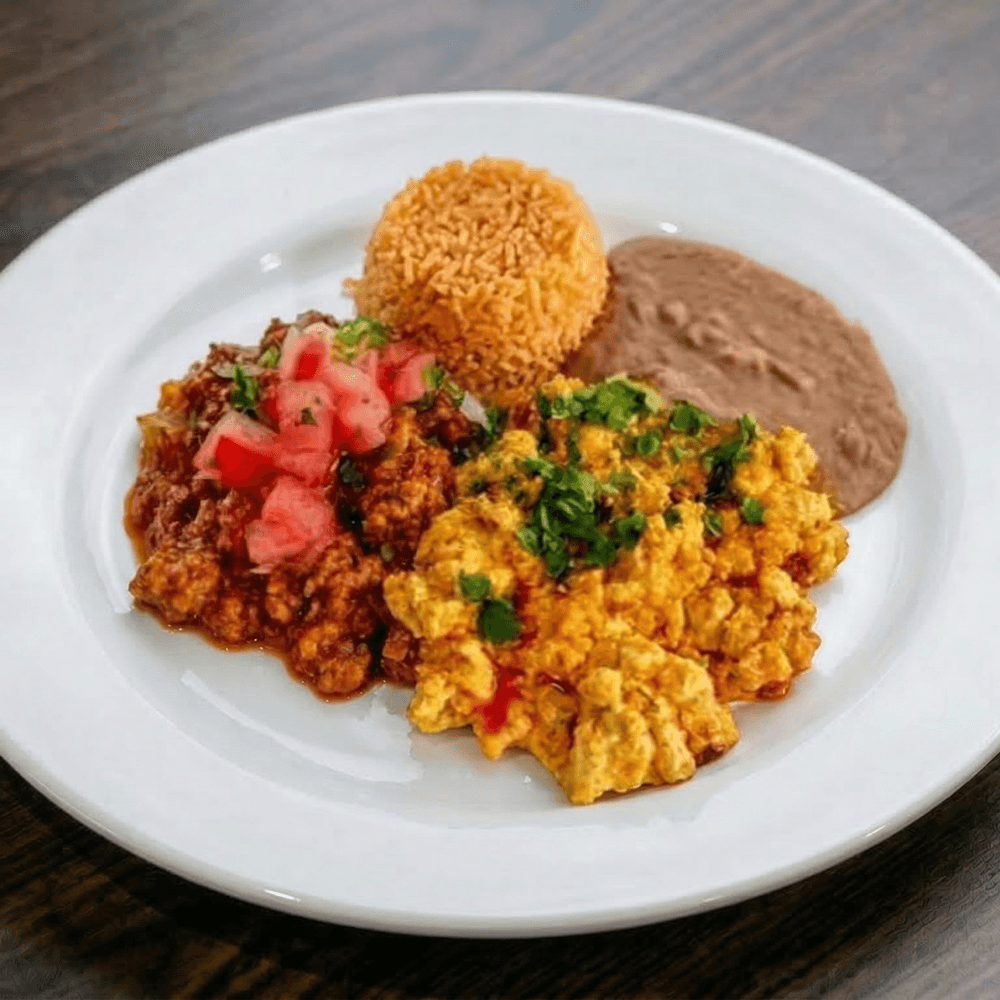 Huevos with Chorizo
