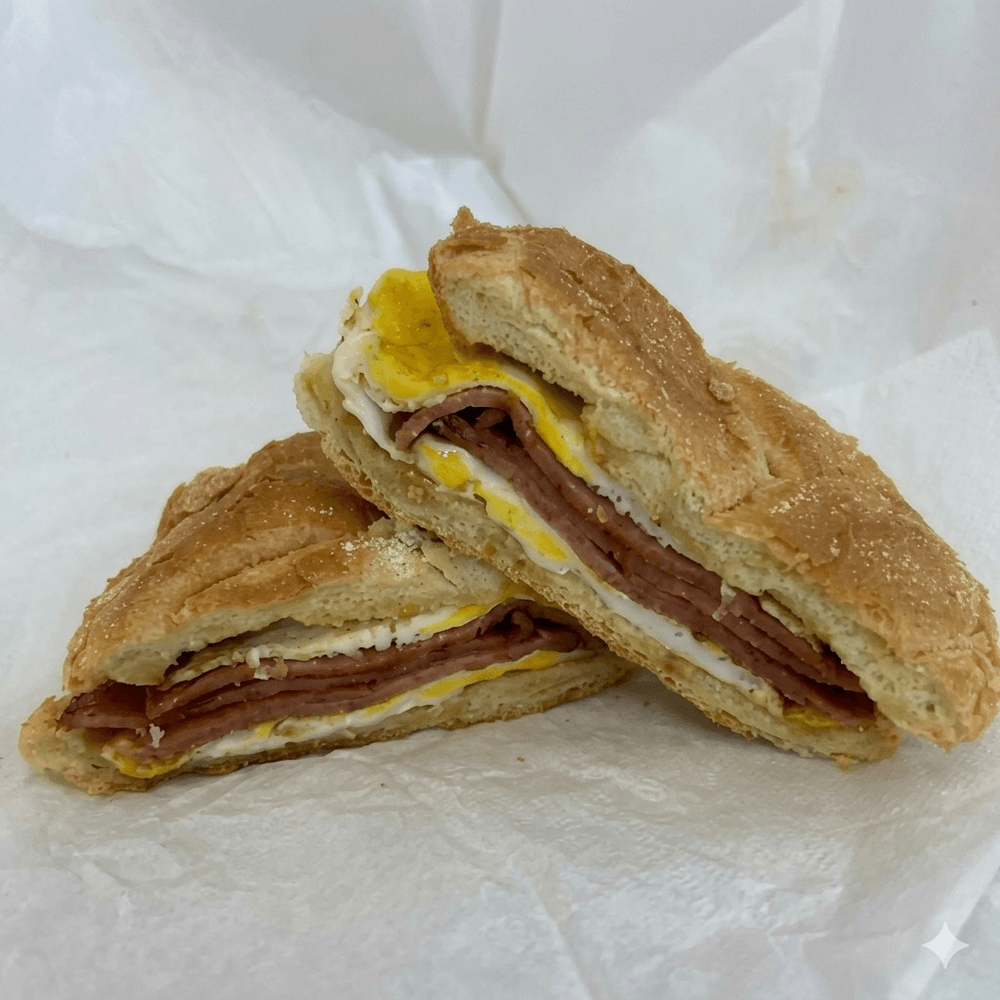 Two Eggs on a Roll
