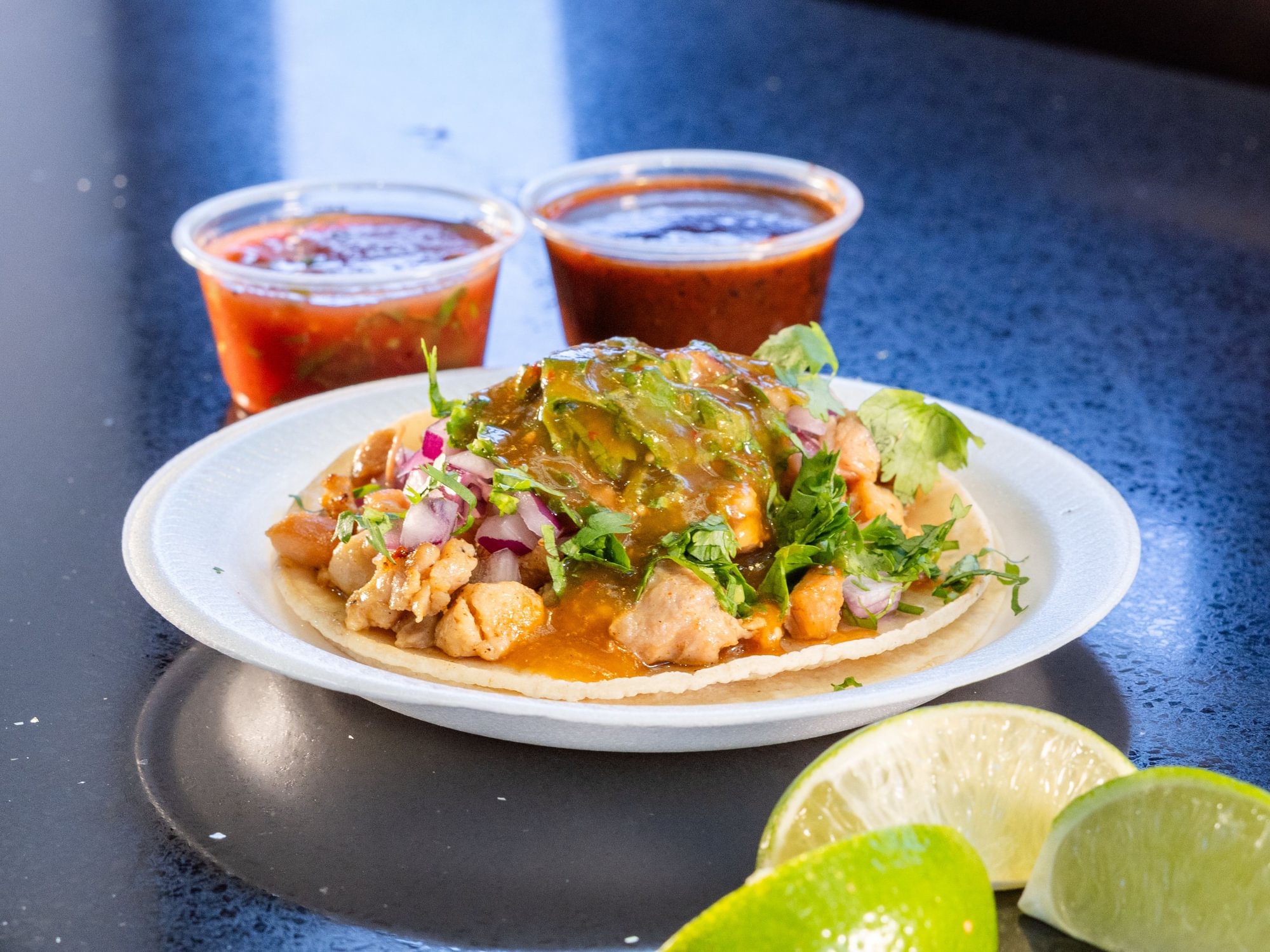 Pollo Asado Taco
