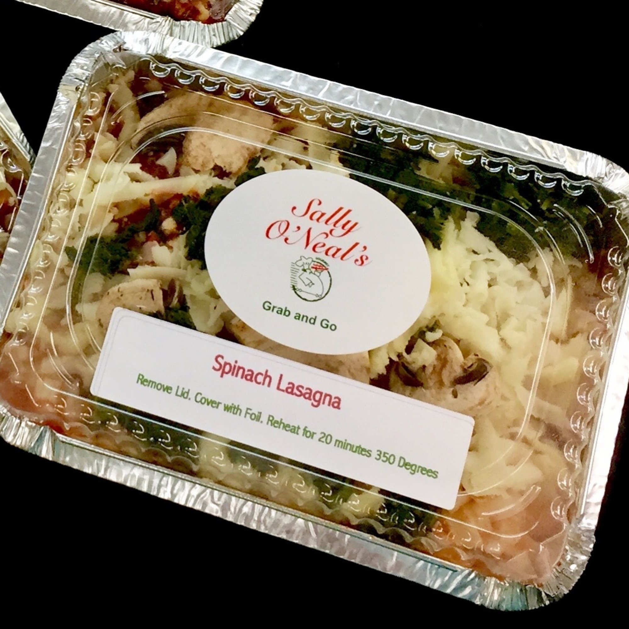 Frozen Pasta: Spinach & Mushroom Lasagna Pasta