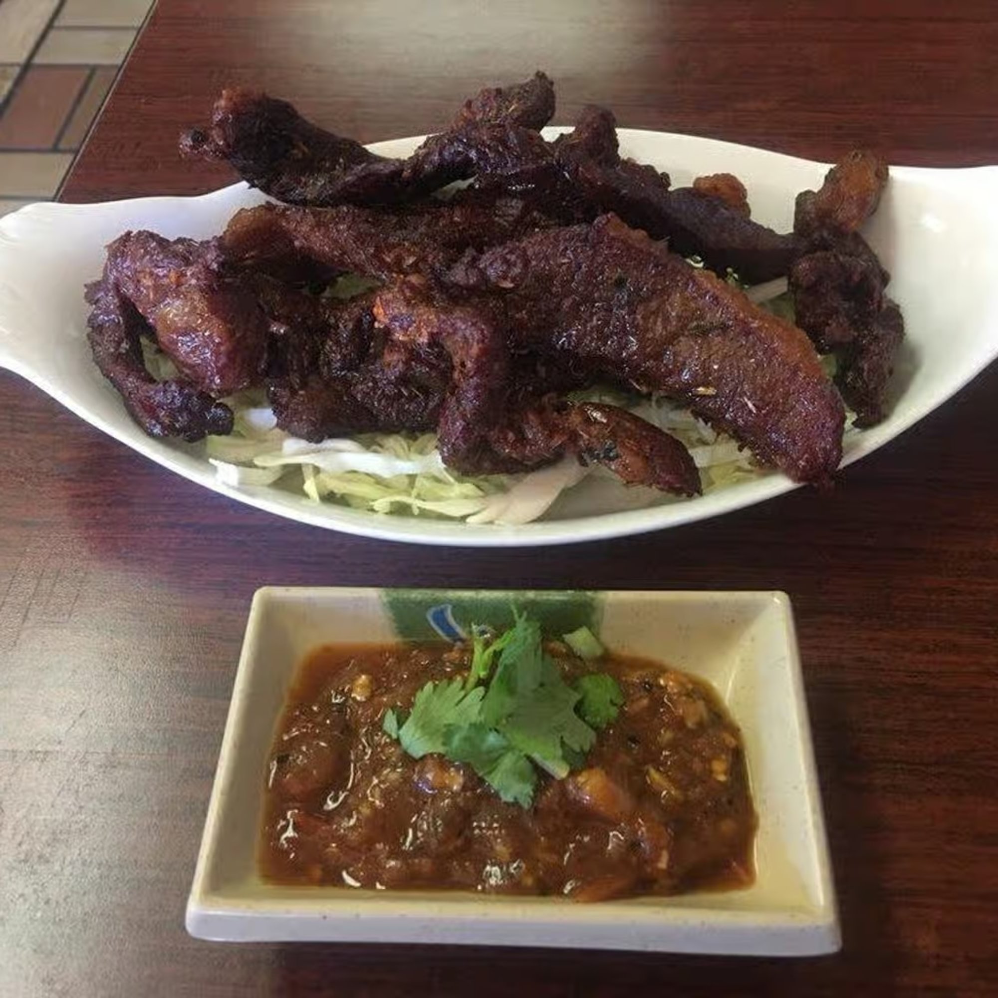 Thai Beef Jerky with Sticky Rice