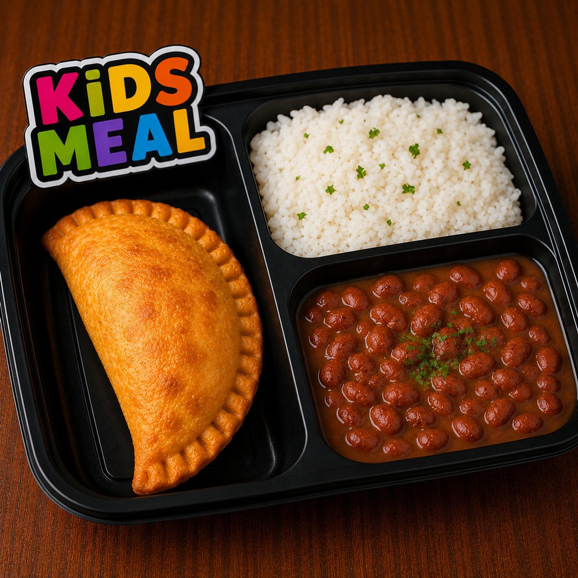 Empanada With Rice & Beans