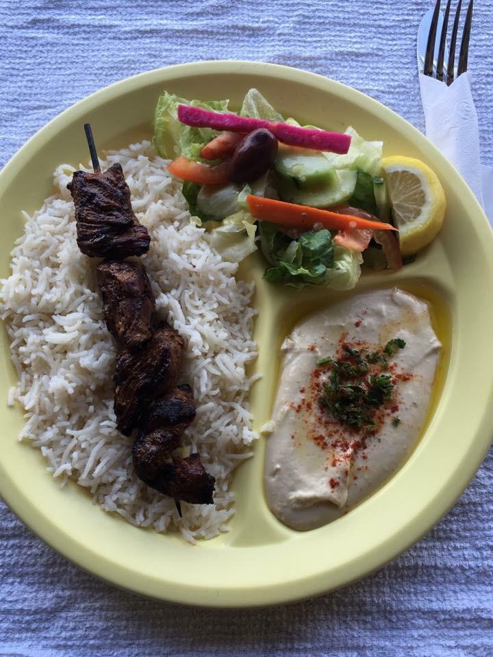Beef Kabob Lunch