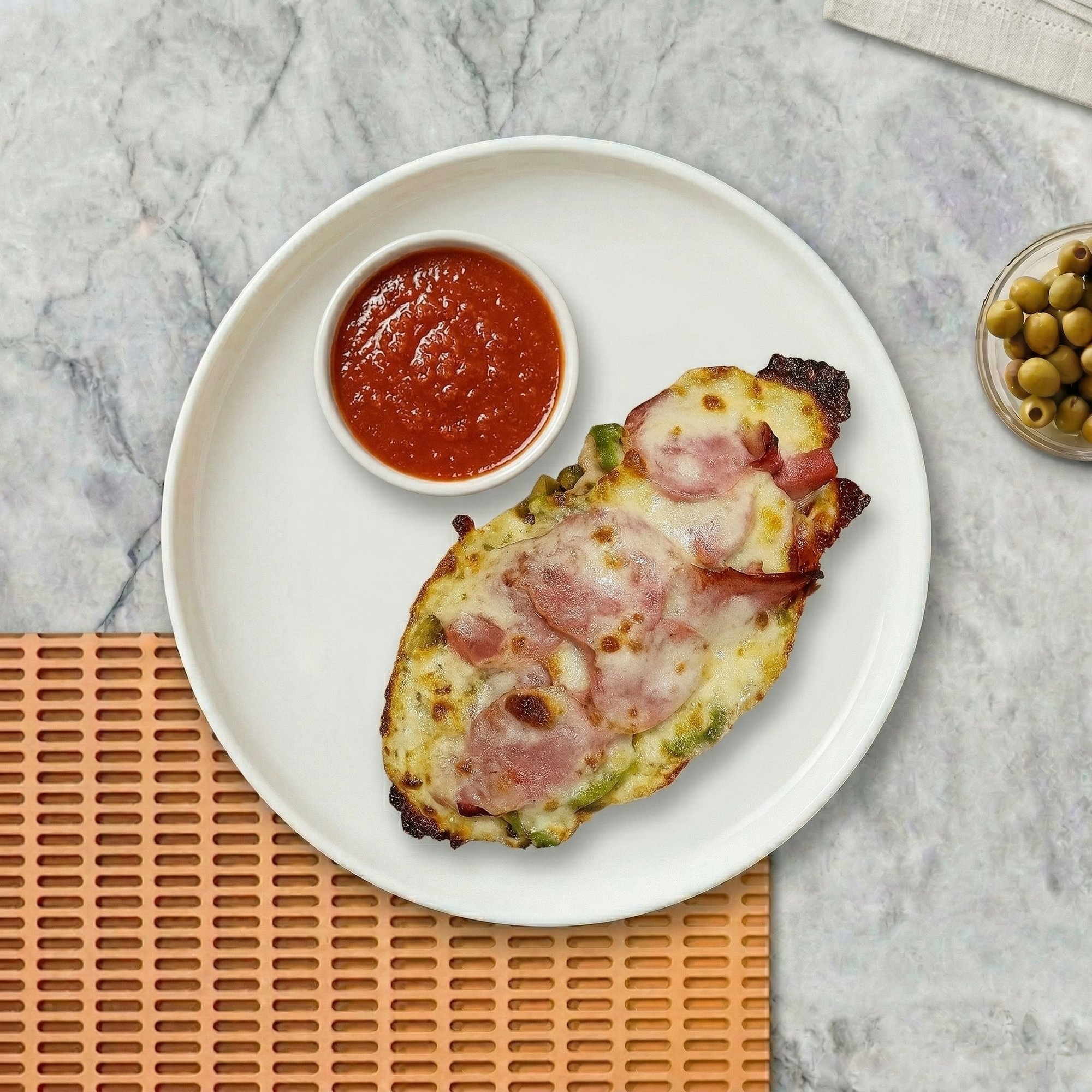 Crustless Stromboli