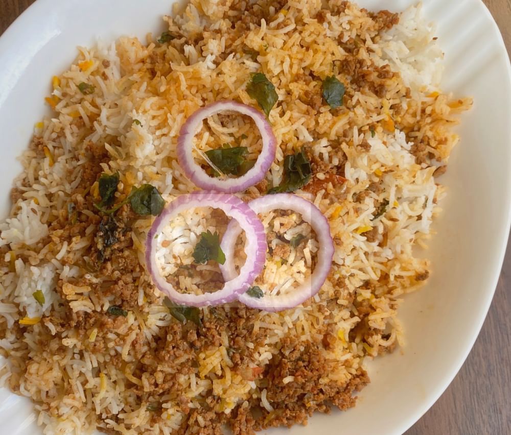 Mutton Keema Biryani