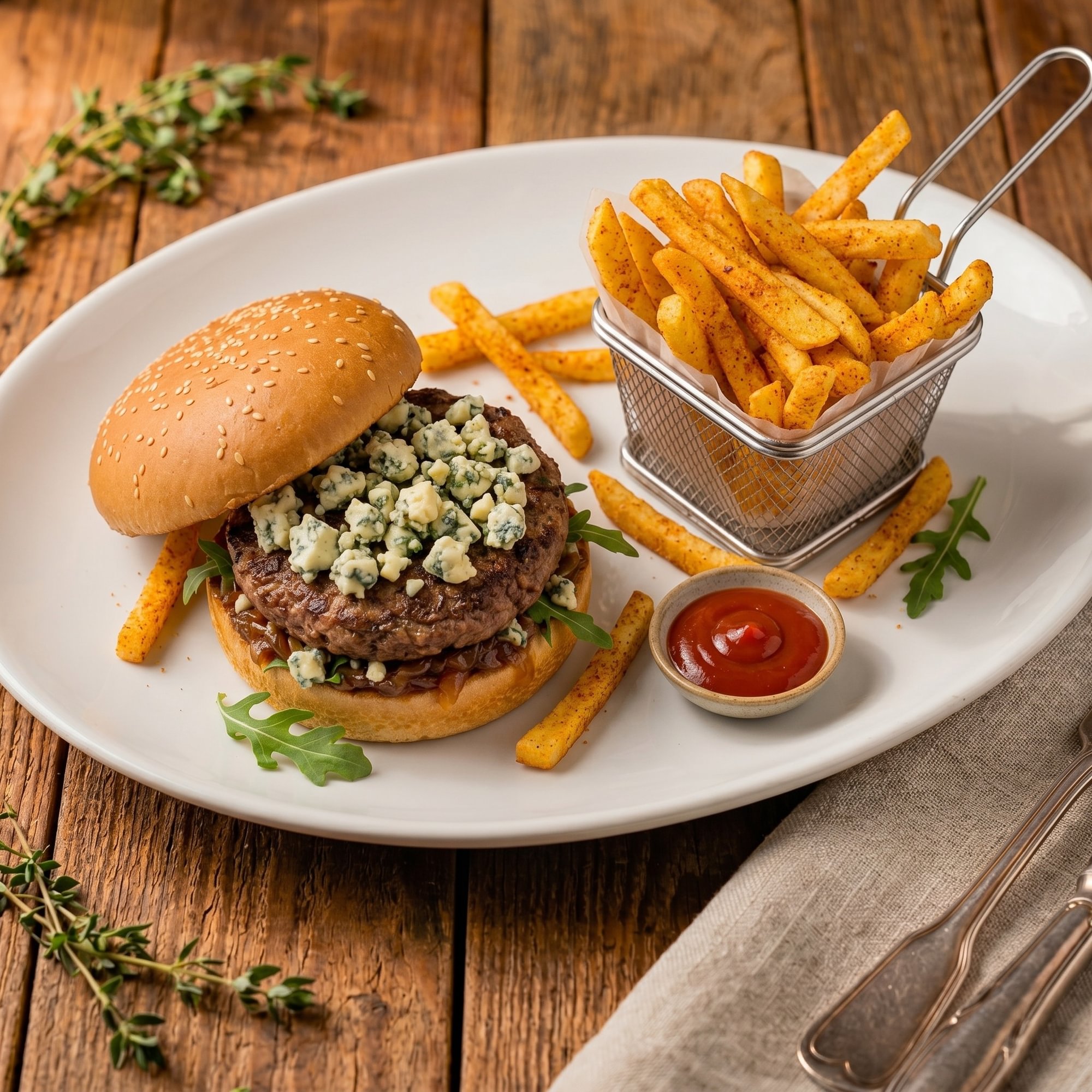 Blue Cheese Burger