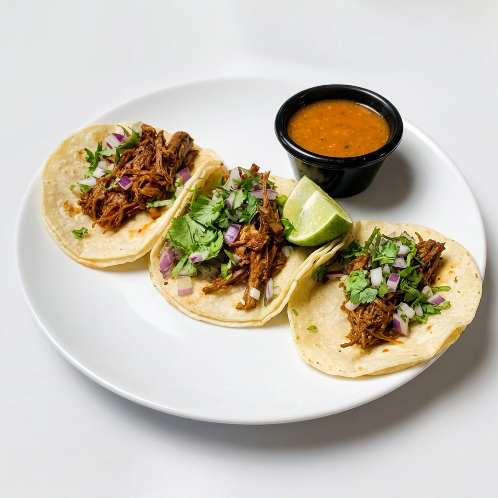 Tacos de Barbacoa de Res