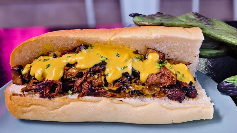 Smoked BRISKET Cheesesteak