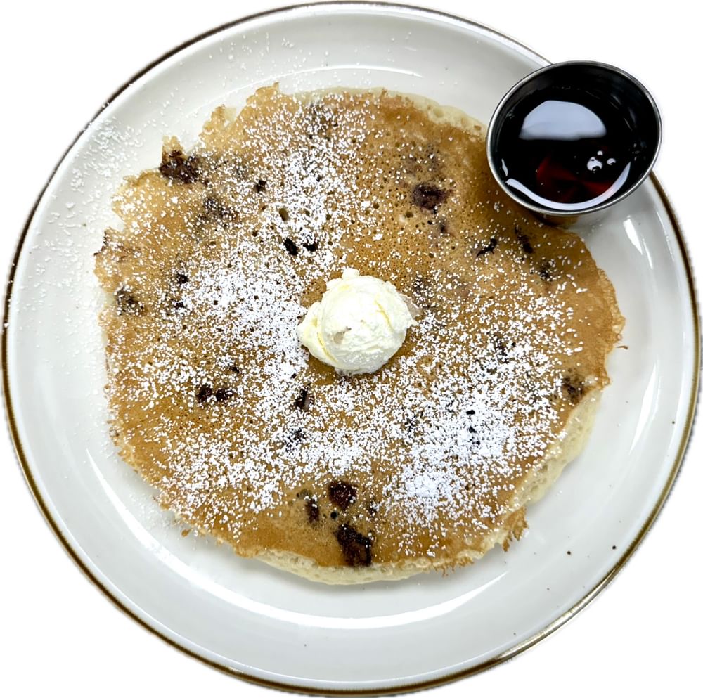 2 pcs Chocolate Pancakes