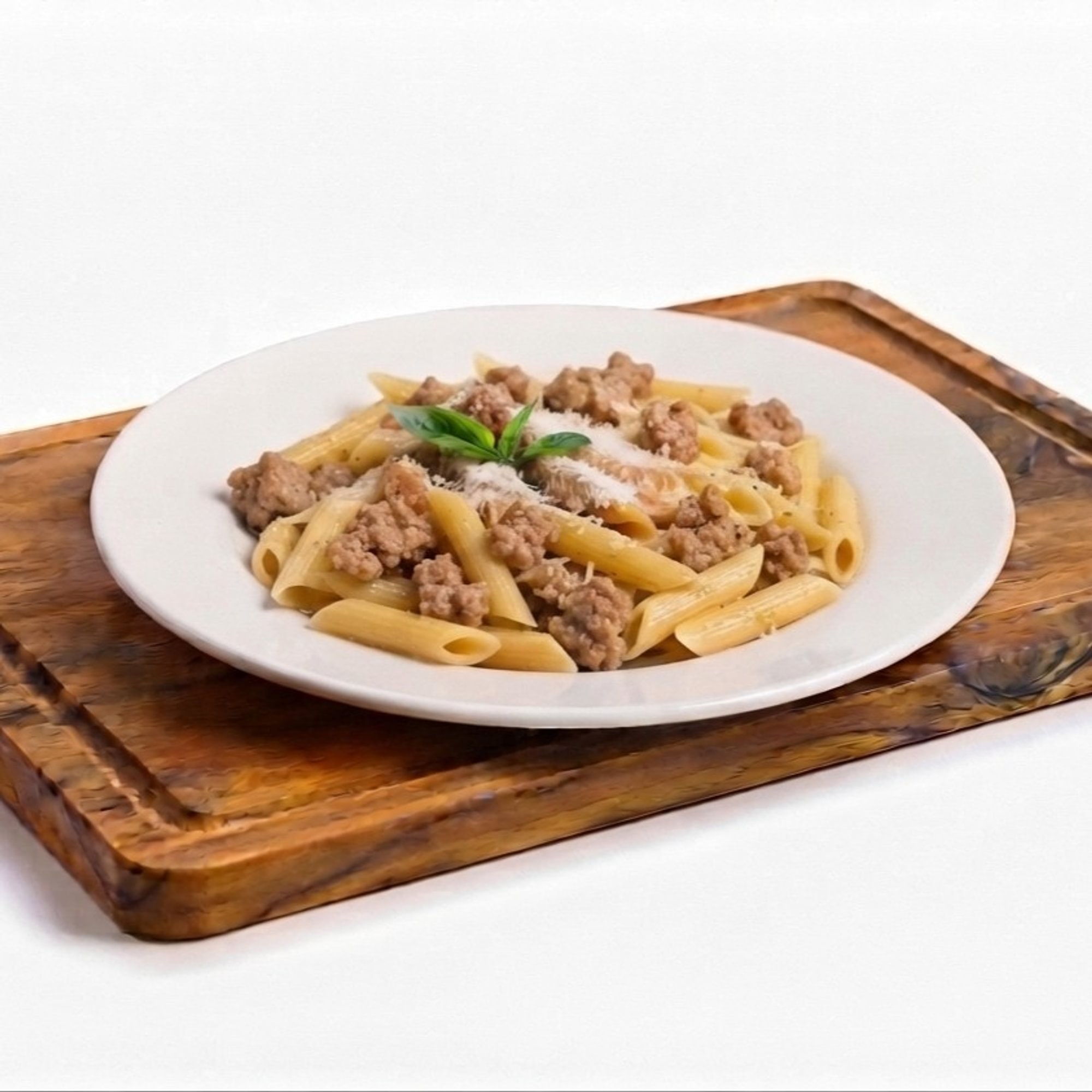 Penne with Sausage Lunch