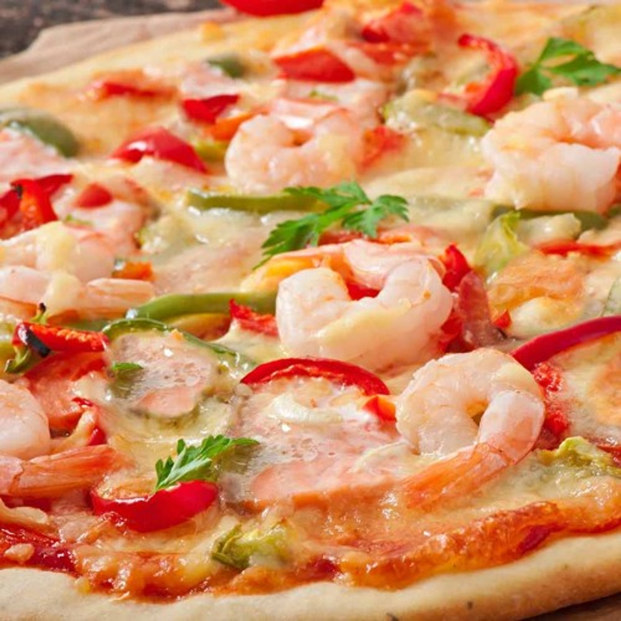 Cajun Shrimp Pizza