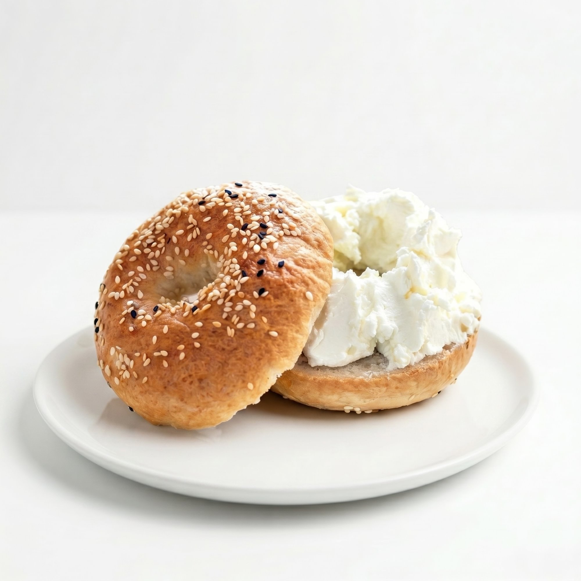 Bagel With Plain Cream Cheese