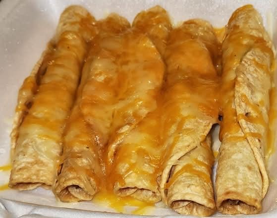 5 Rolled Tacos w/guac