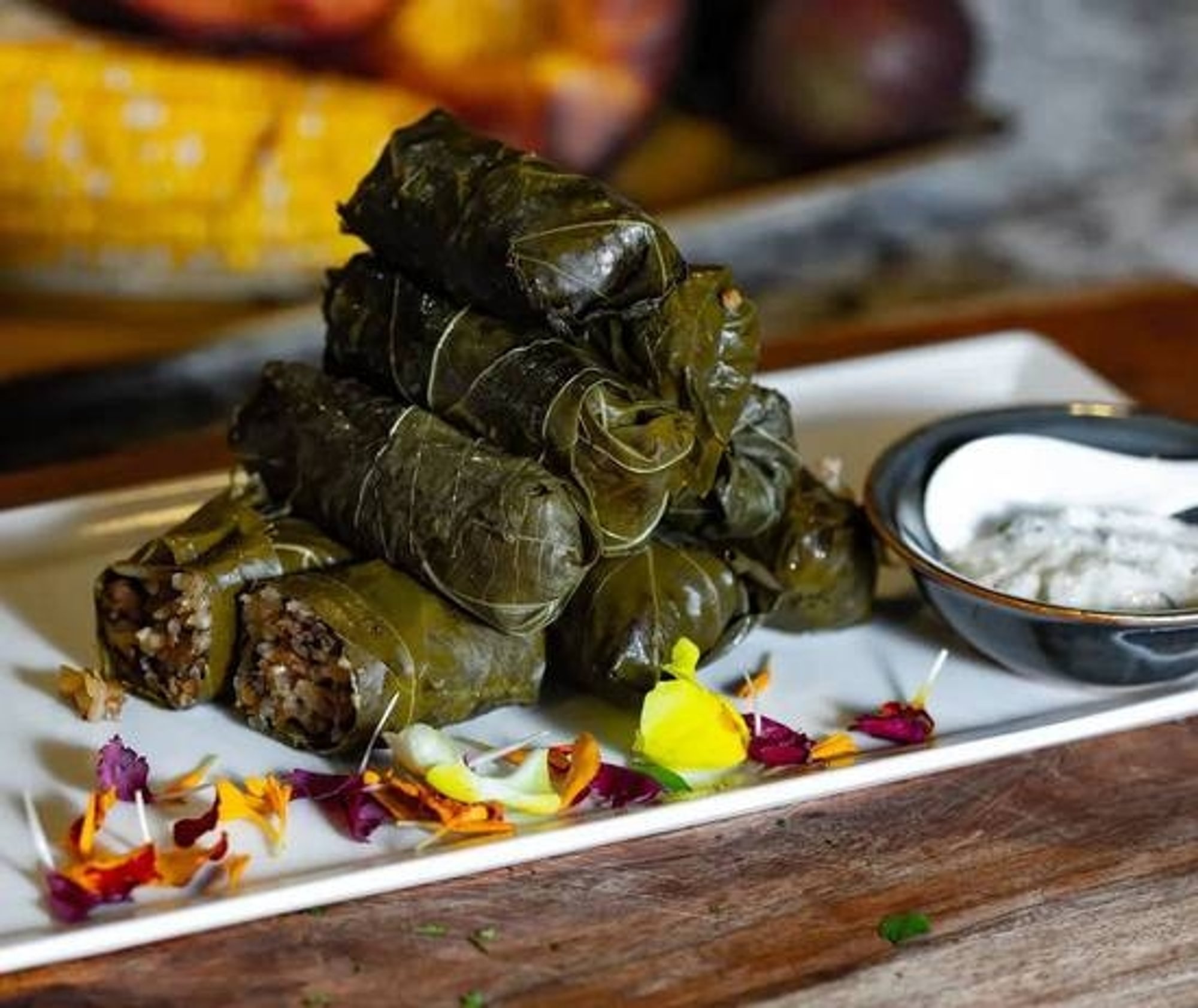 Dolmas (Stuffed Grape Leaves)