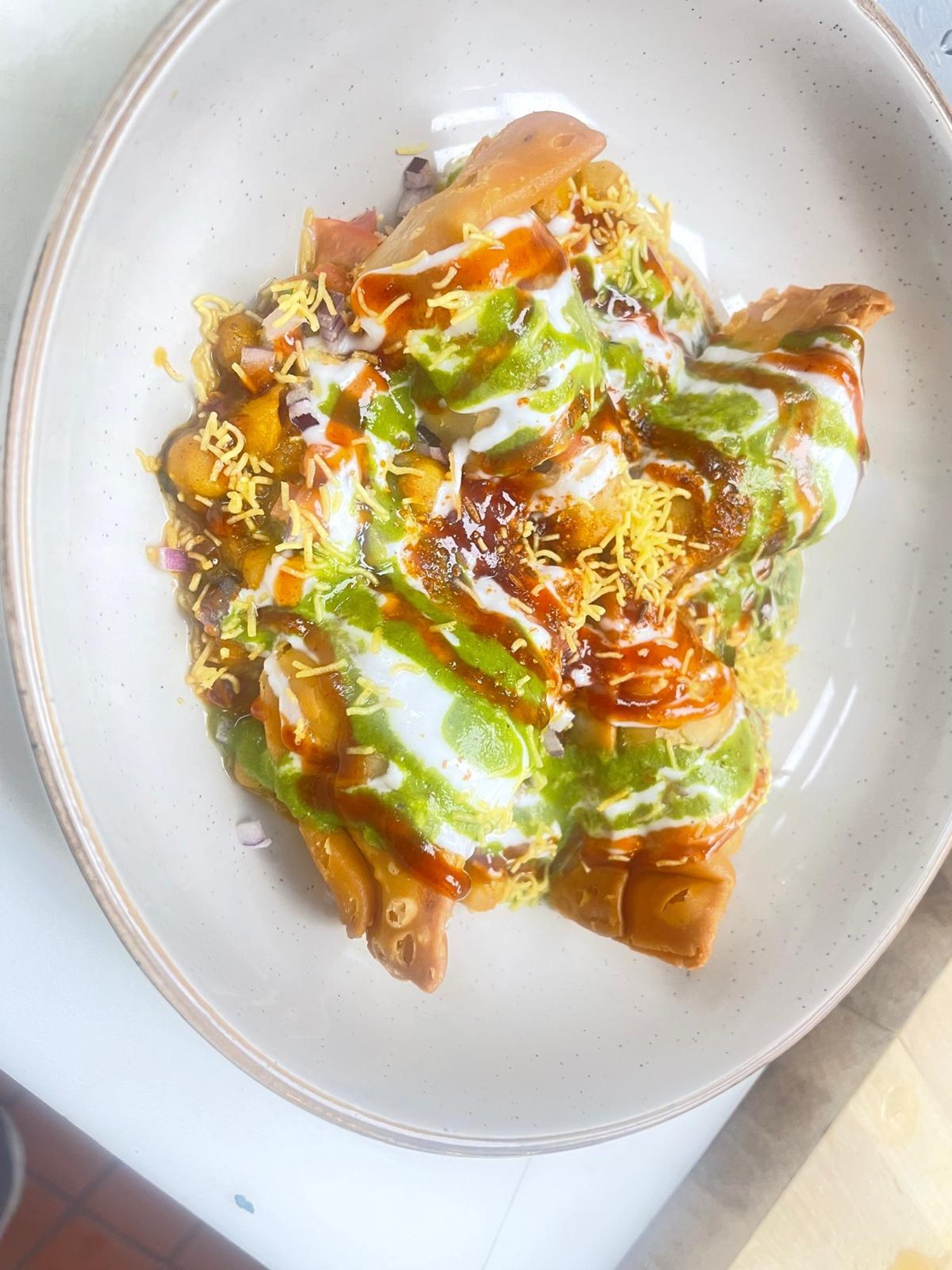 Samosa Chaat