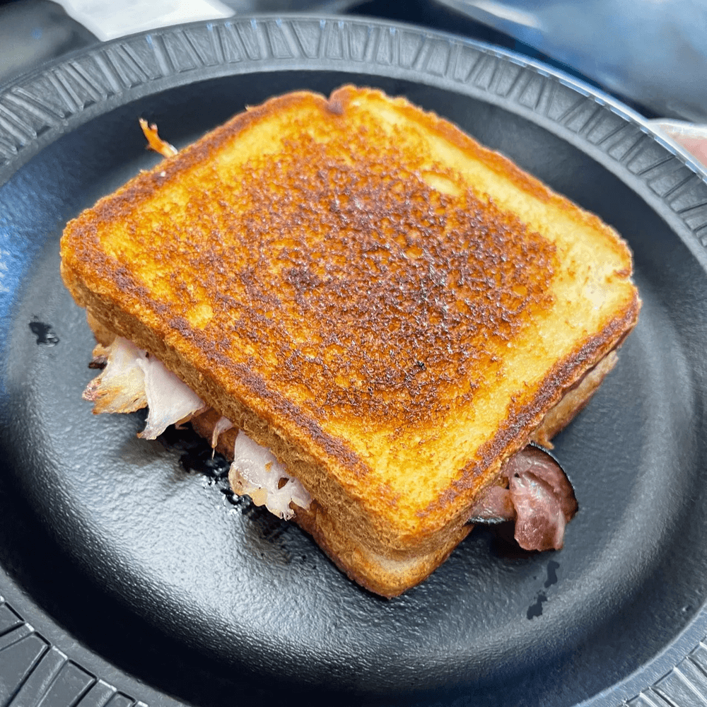 Grilled Ham & Cheese Sandwich
