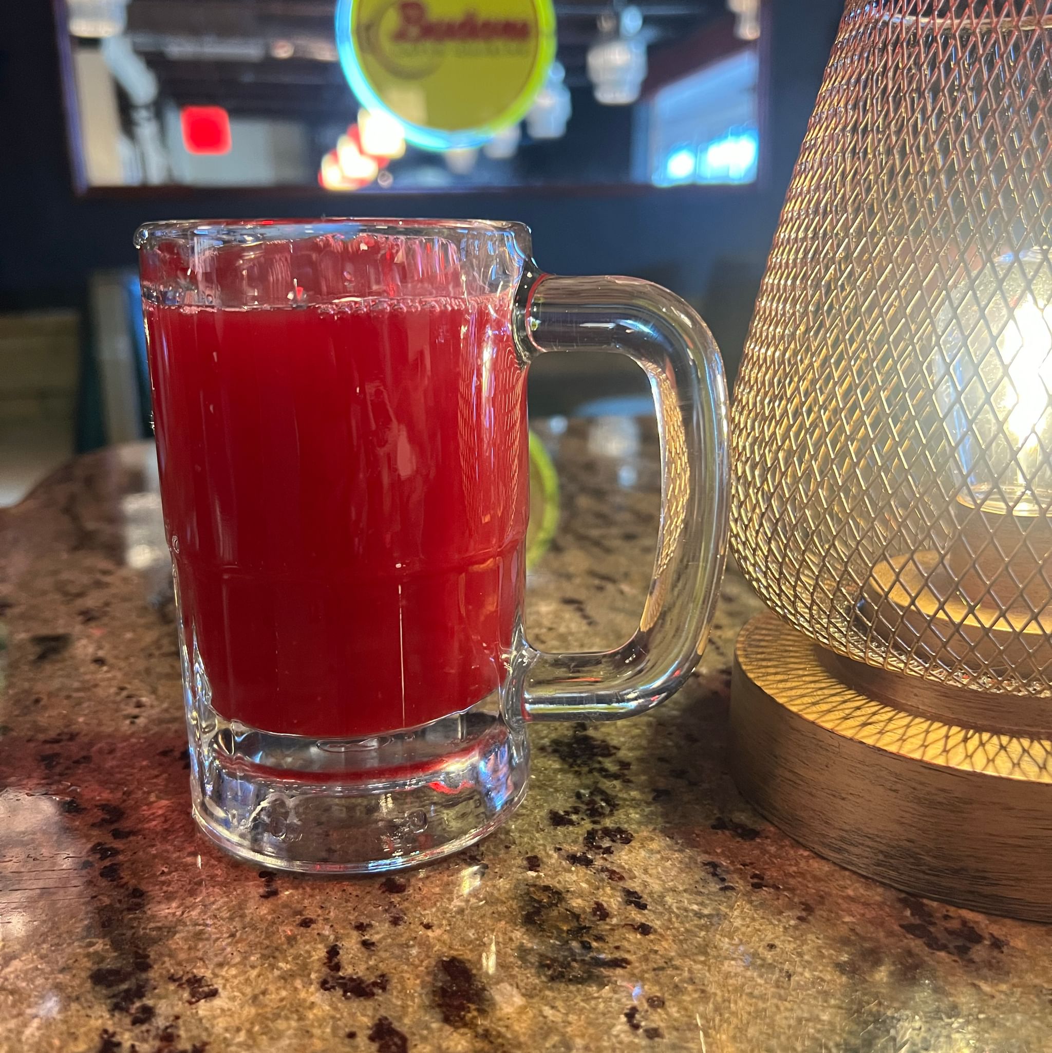 Venezuelan “Tres en Uno” Juice, Orange, Carrot & Beet.