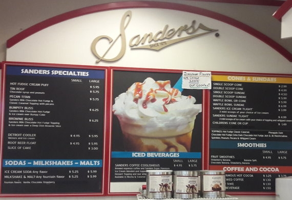 Sanders Chocolate &amp; Ice Cream Shoppe Livonia in Livonia