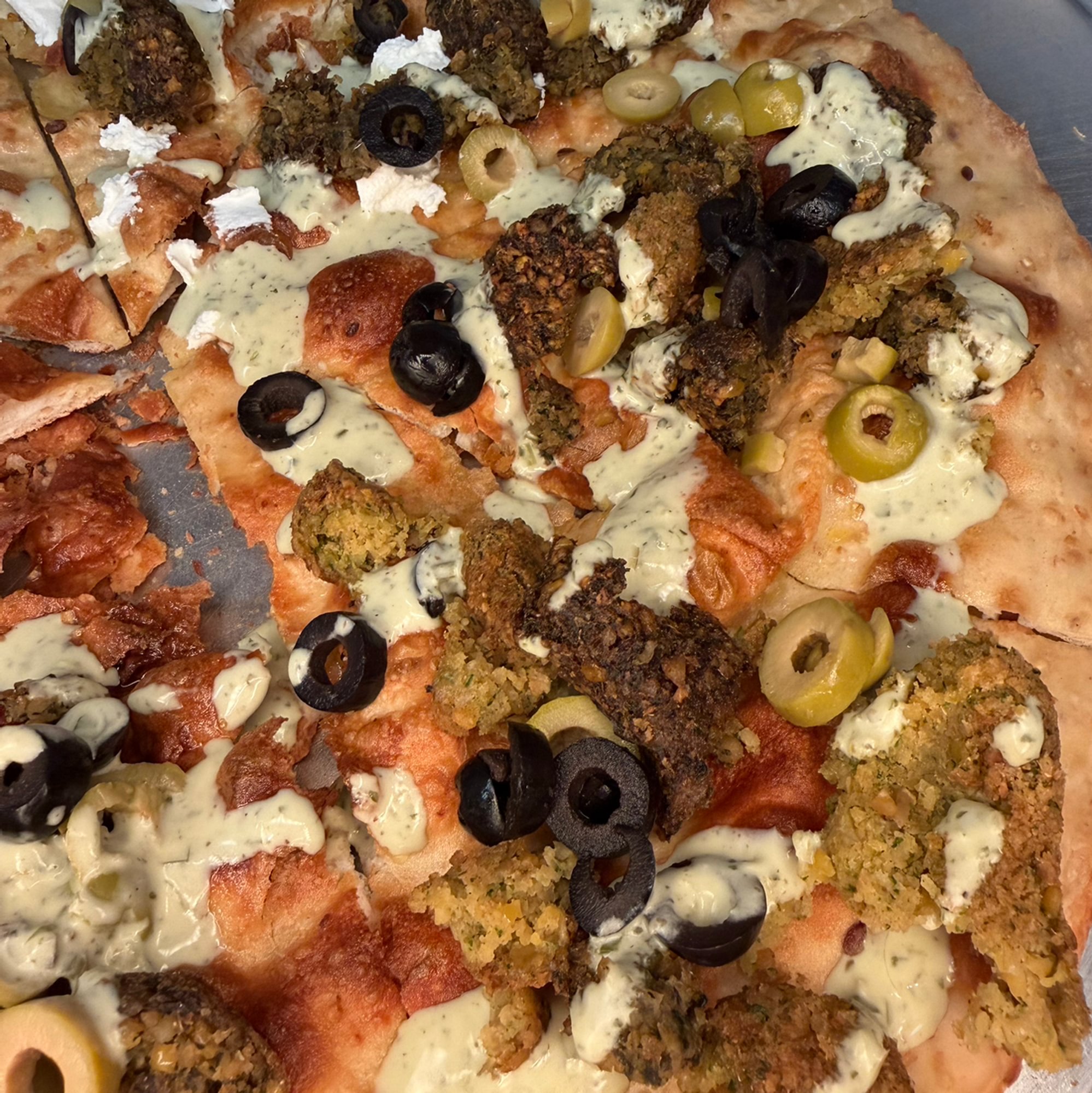 Vegan White Mediterranean 12”