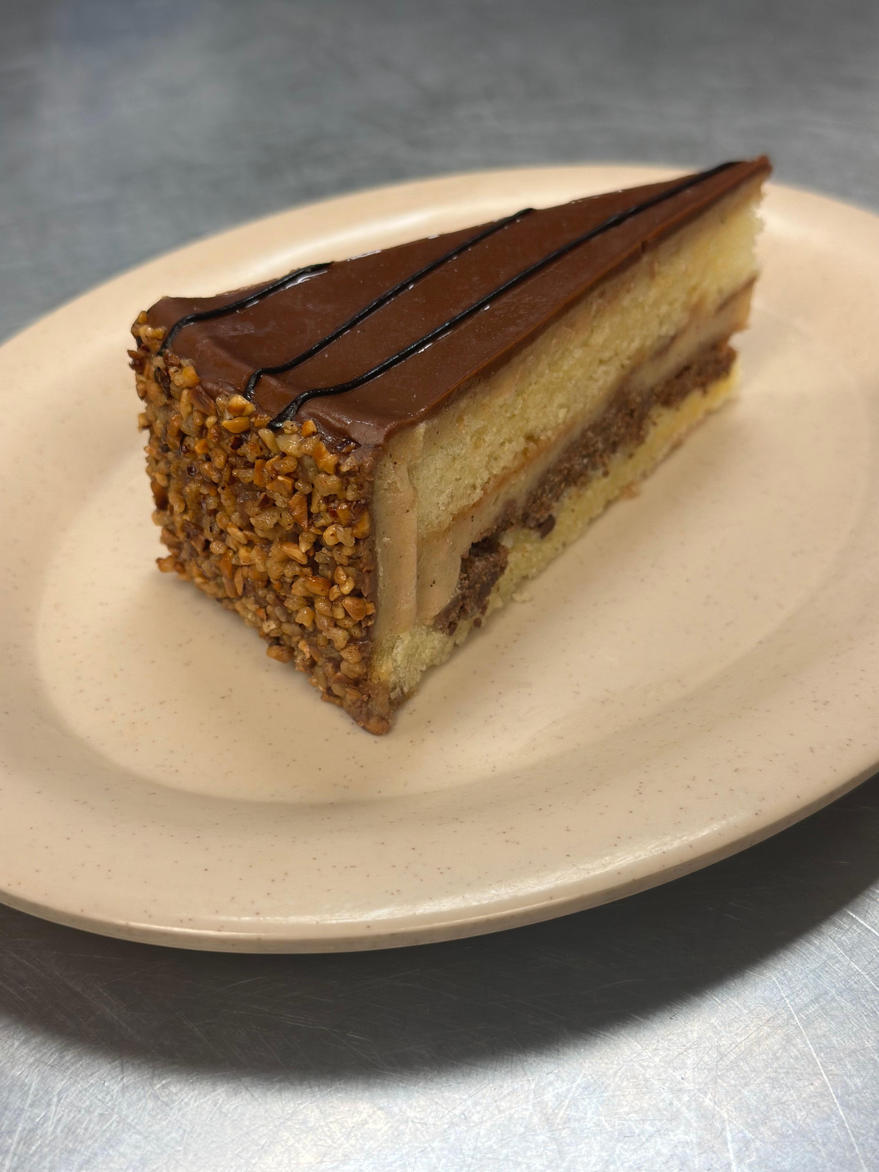 Hazelnut Crunch Cake