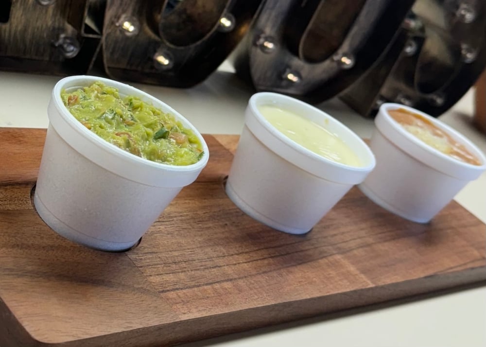 Dip Flight with Chips