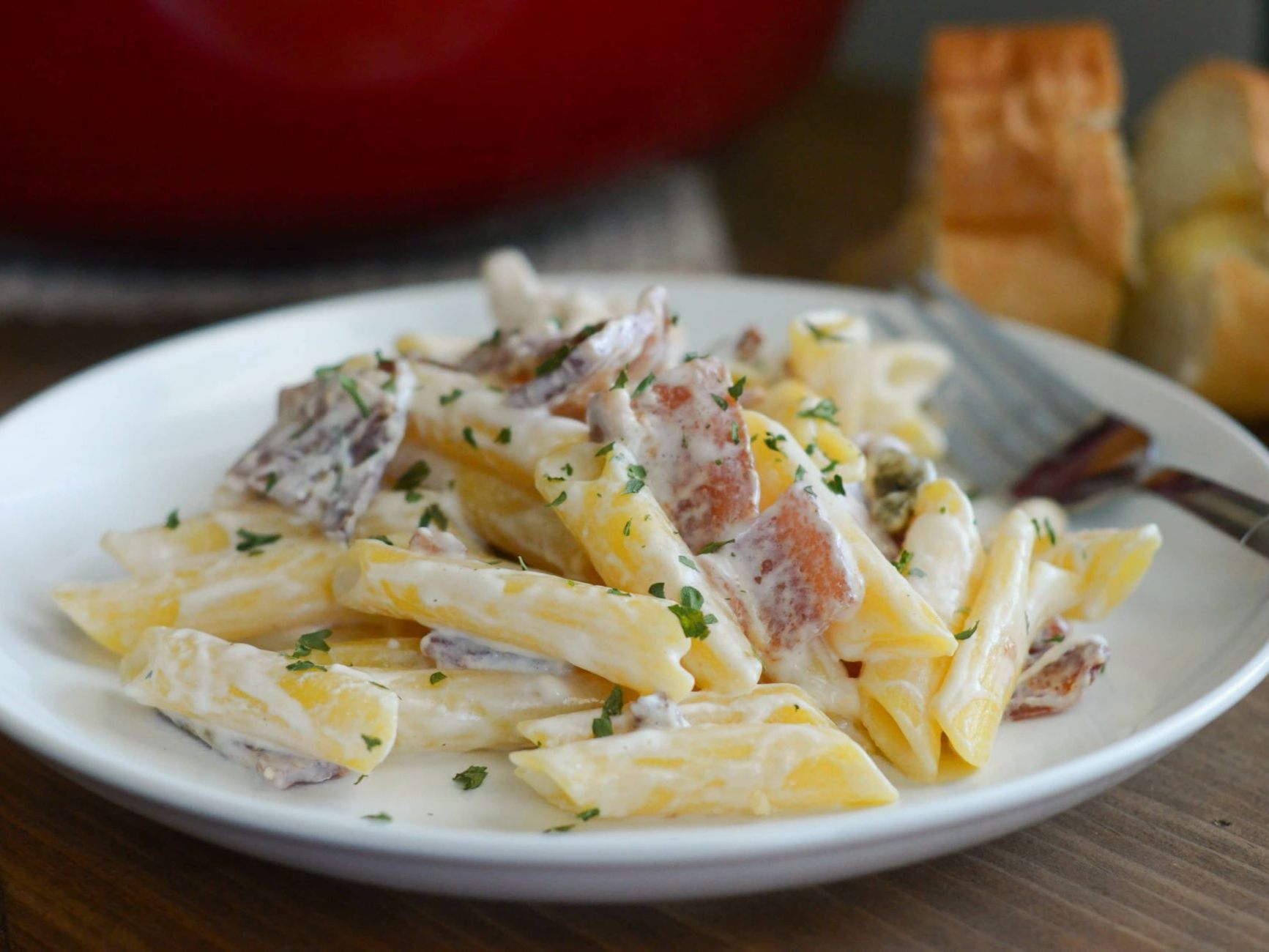 Penne Alfredo Pasta