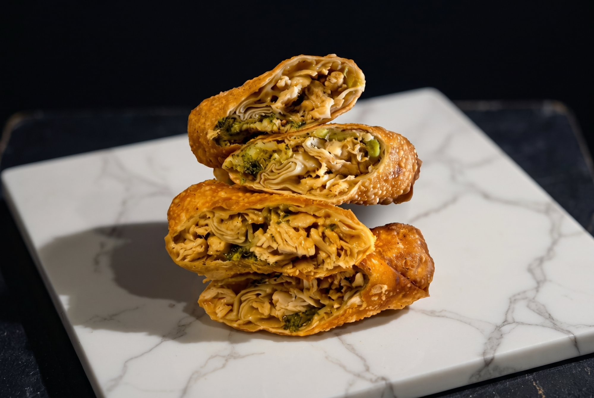 Chicken and Broccoli Rolls
