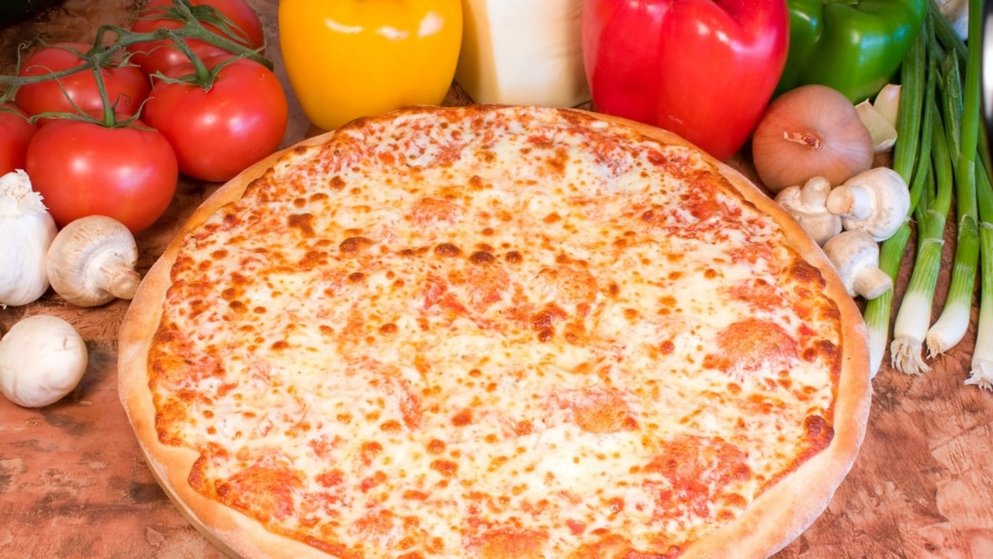 Jumbo Cheese Pizza 16” (12 Slices)