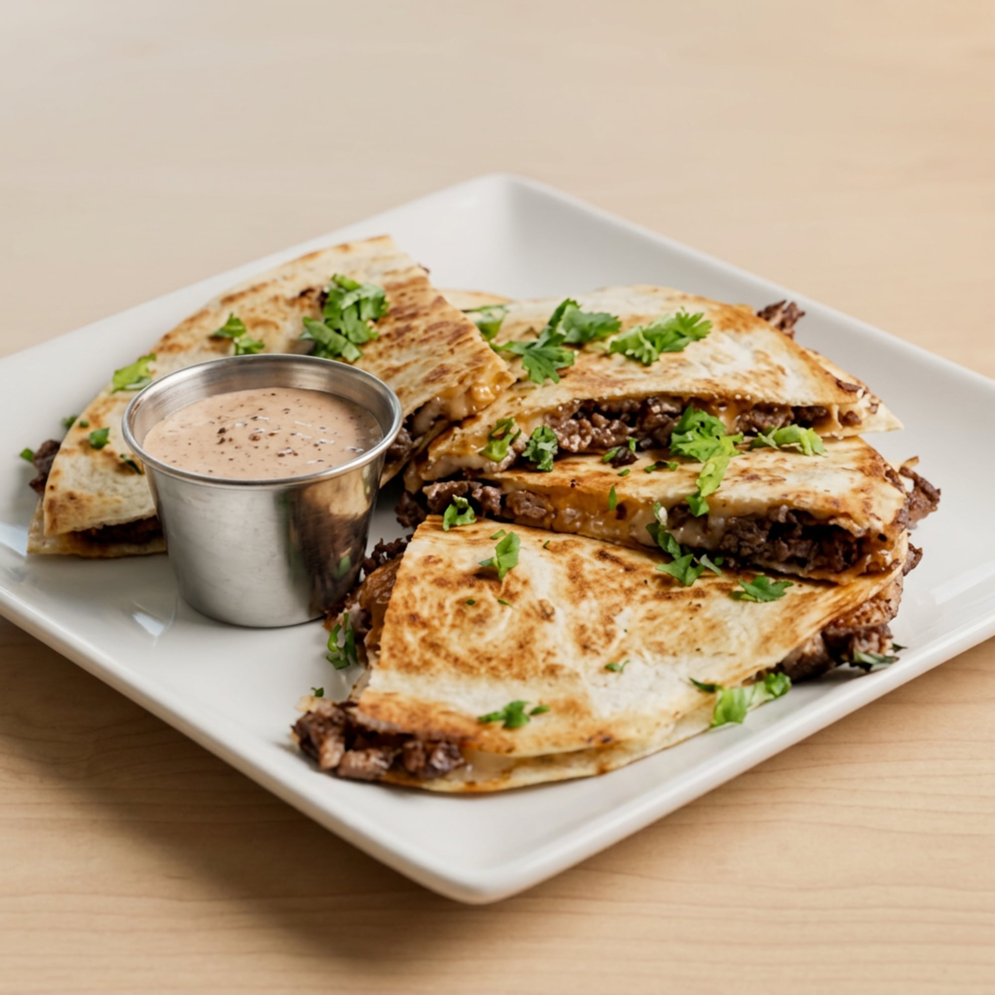 Cheesesteak Hoagie Quesadilla