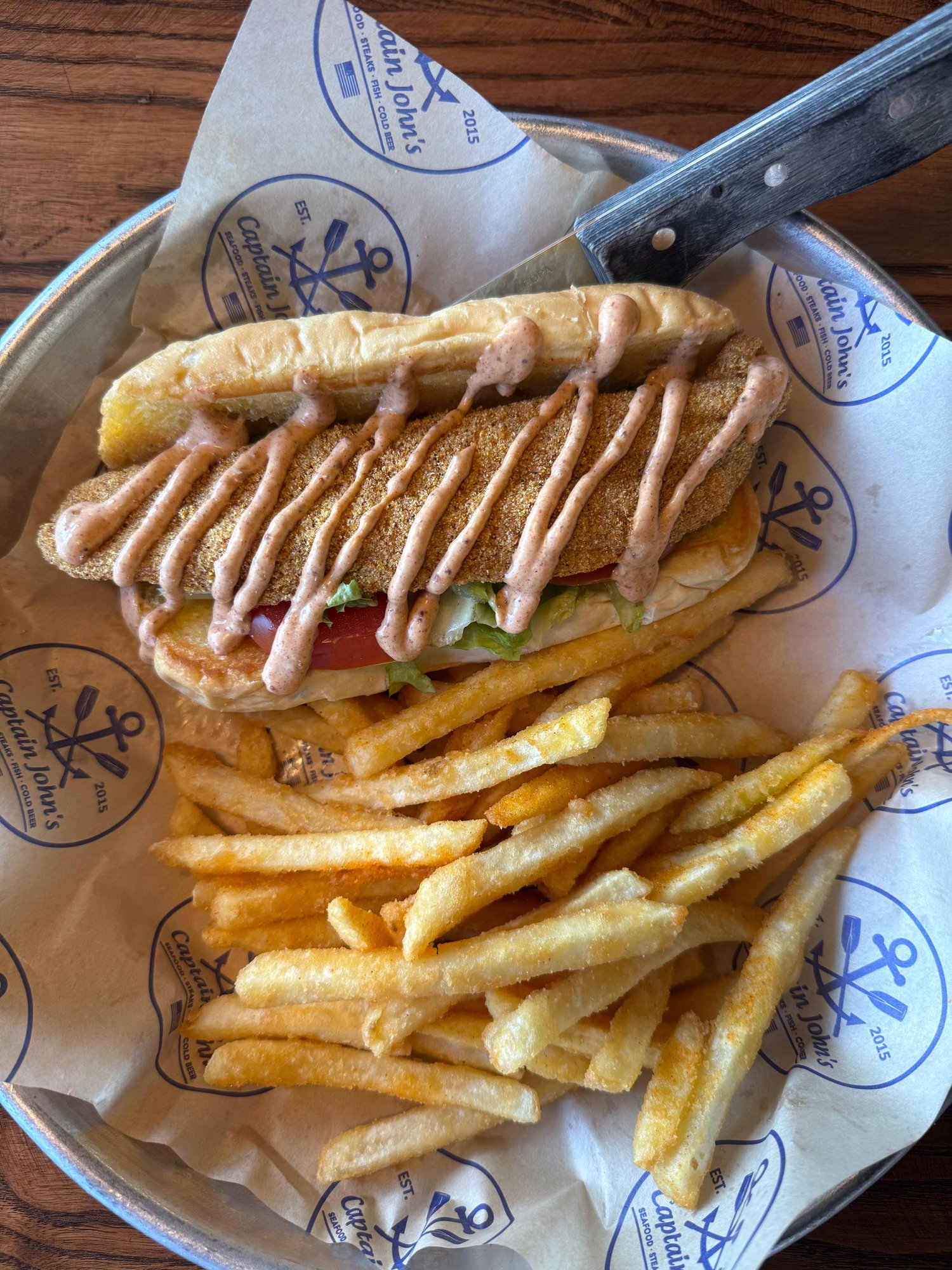 Catfish Po Boy