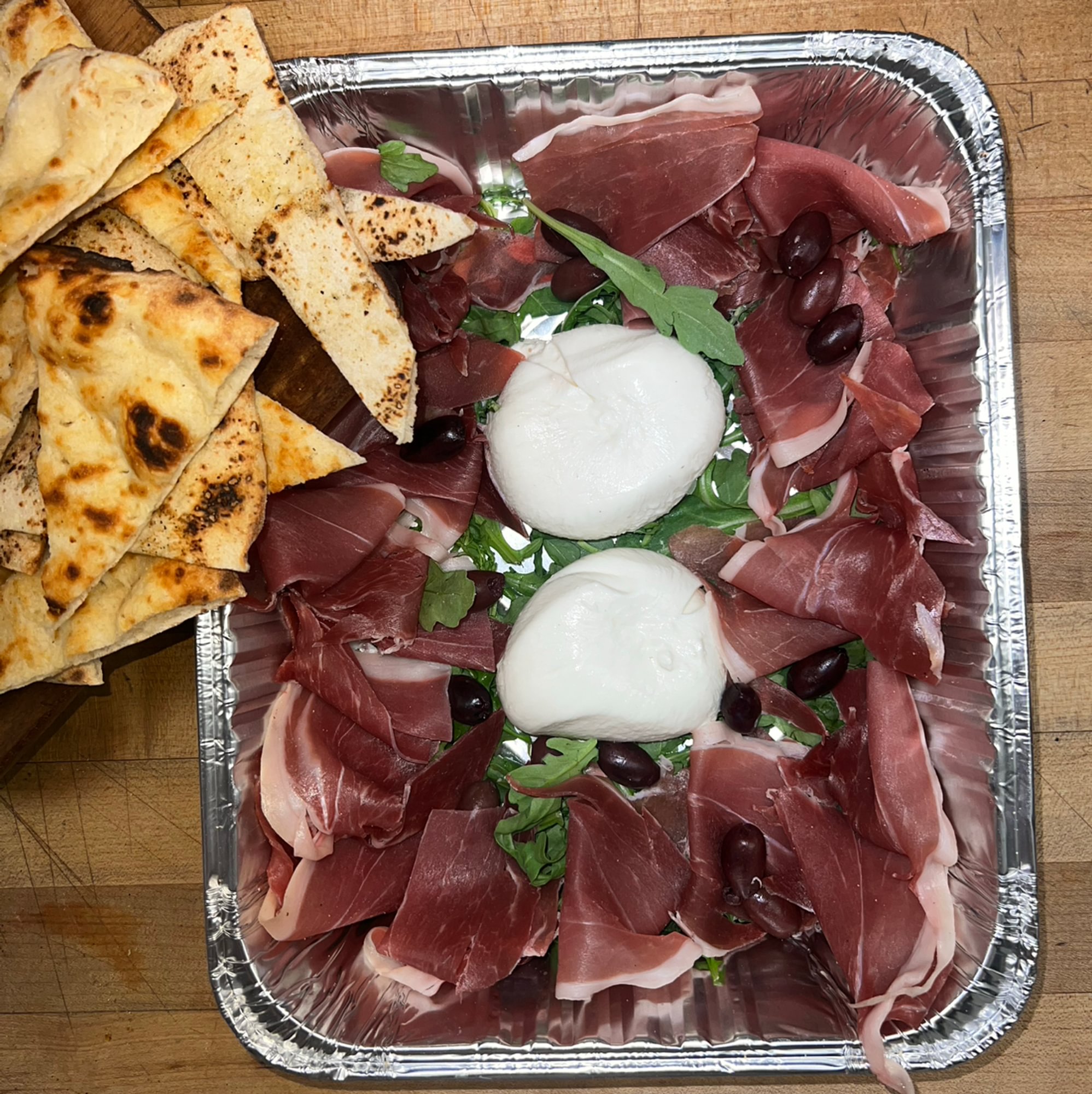 Burrata & Prosciutto Board