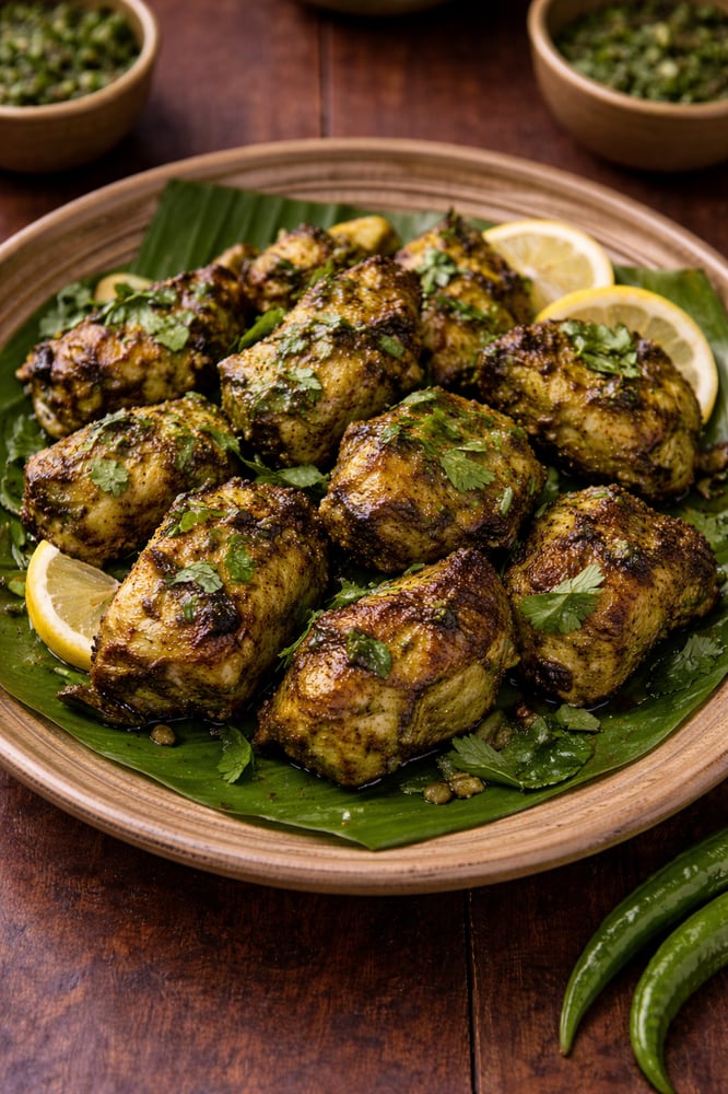 Murg Hariyali Tikka