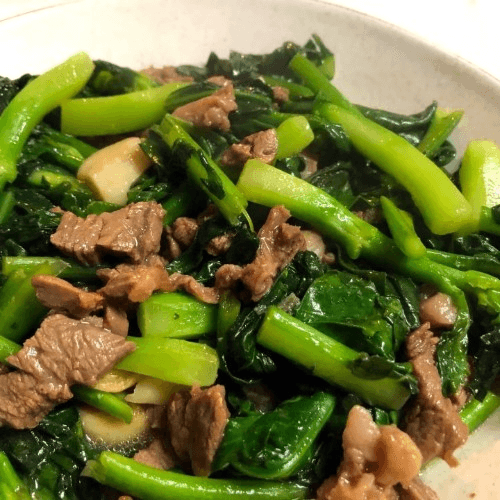 Beef with Chinese Broccoli