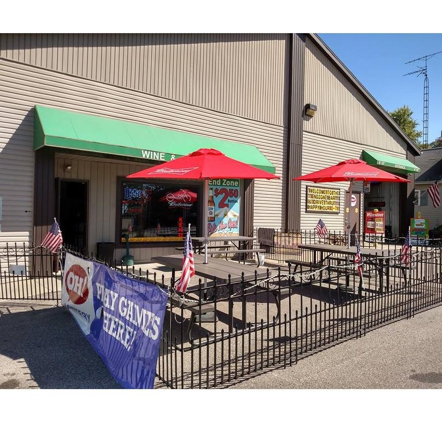 The End Zone Bar and Drive Thru Logo