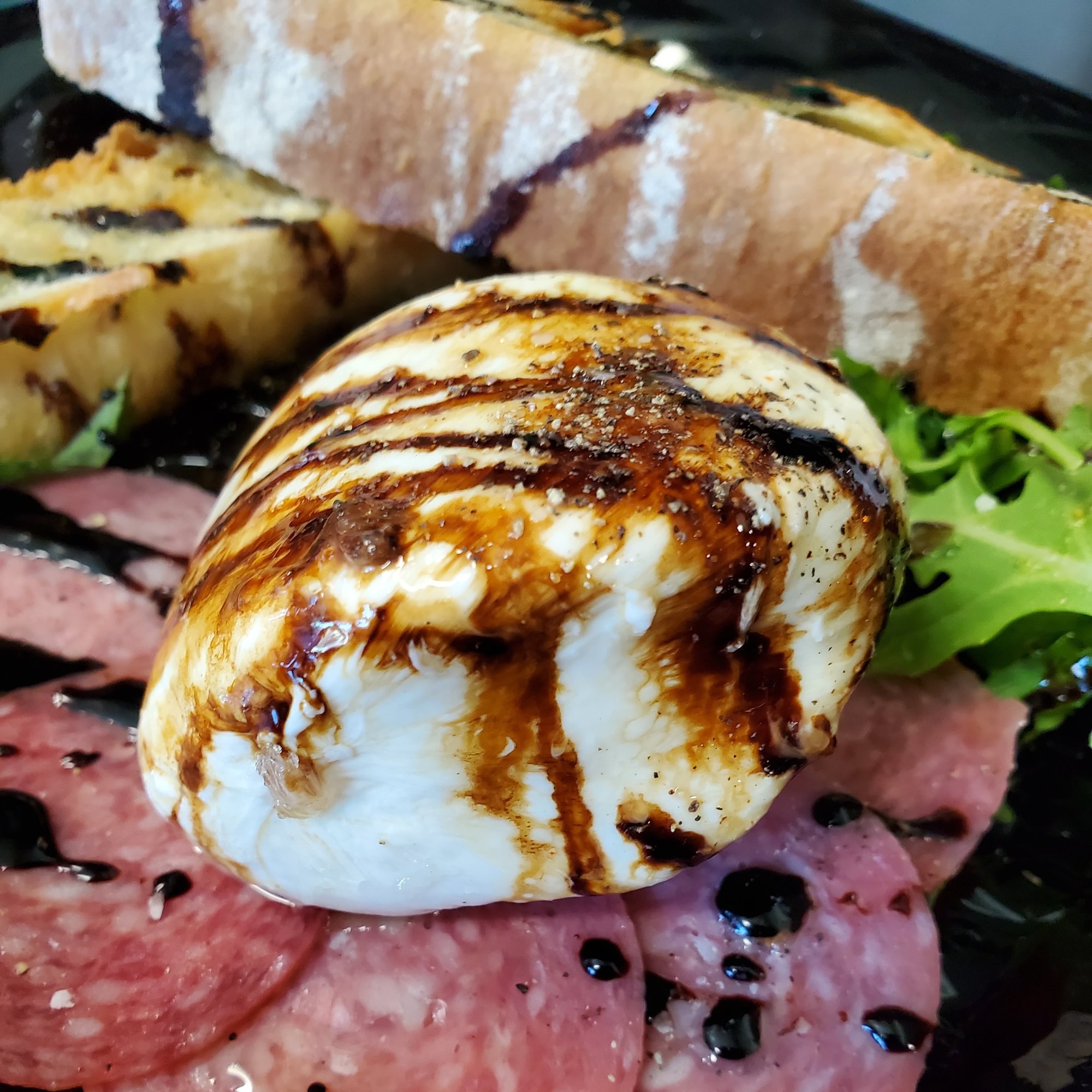 Burrata Crostini