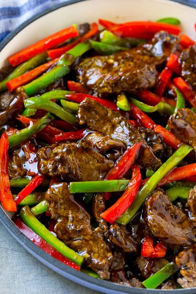 Green Pepper Beef (Large)