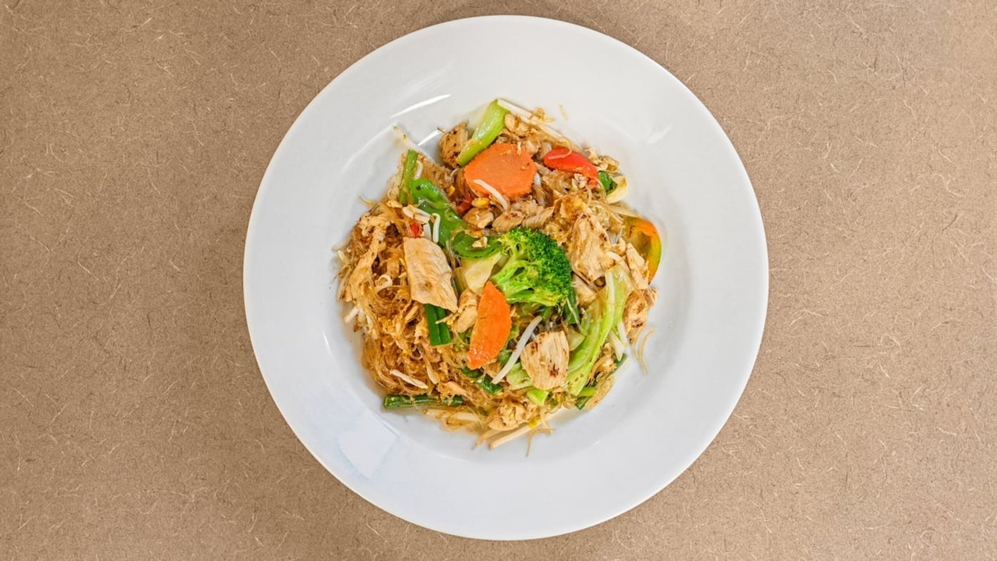 Lunch: Pad Woon Sen