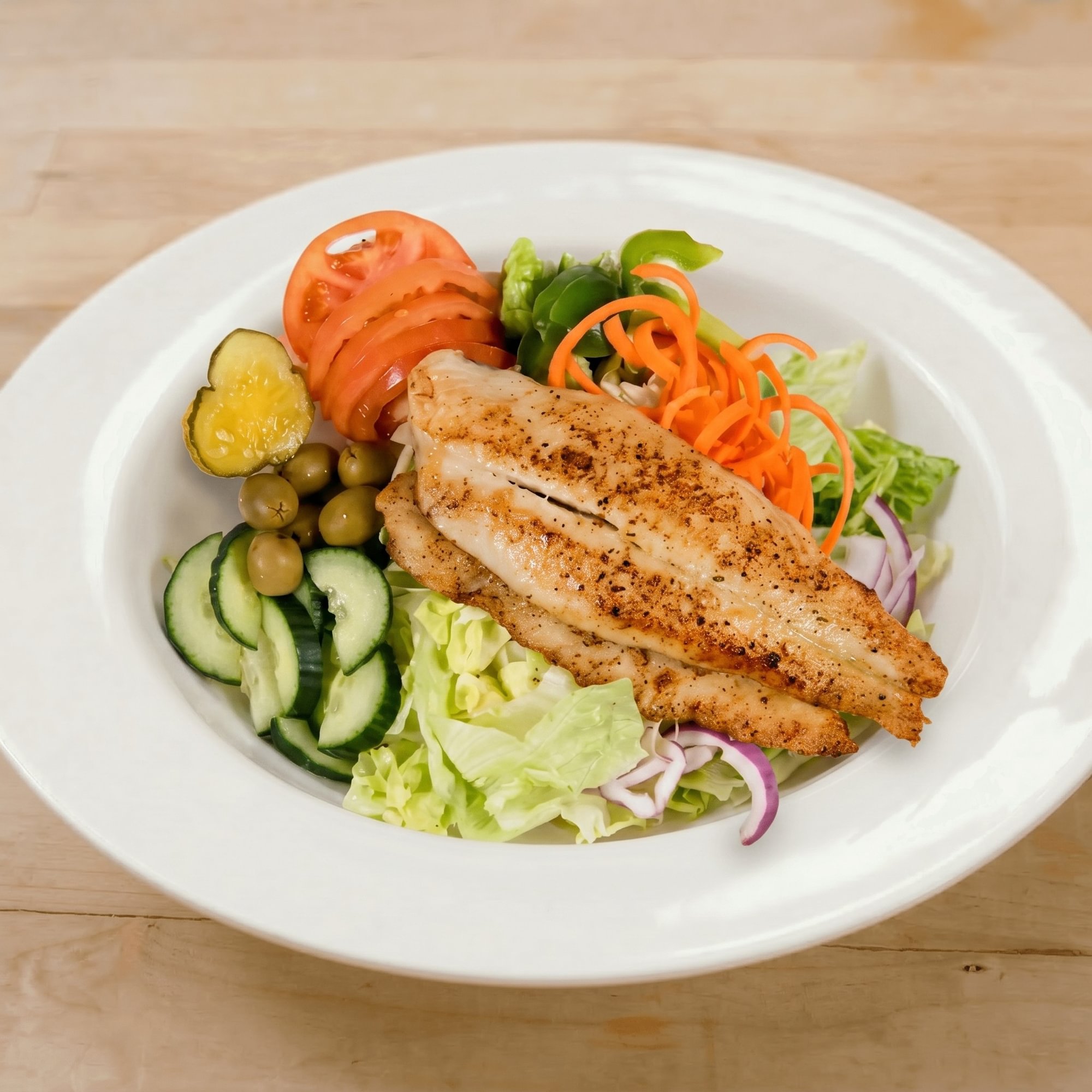 Tilapia Fish Salad