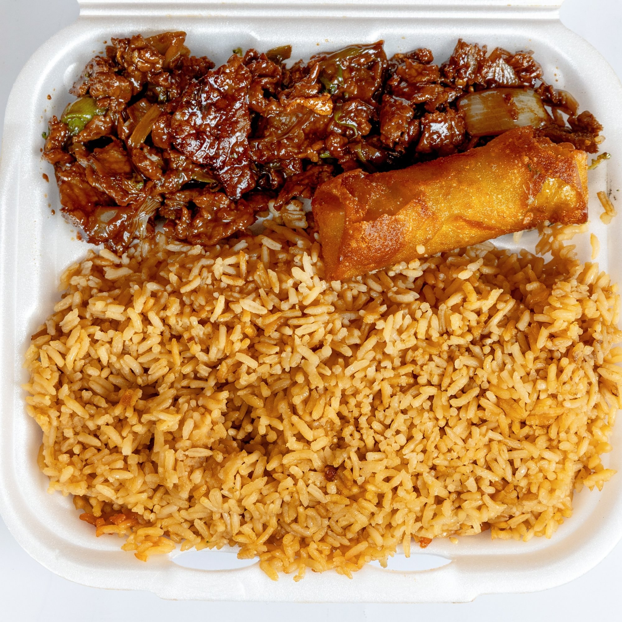 Mongolian Beef Platter