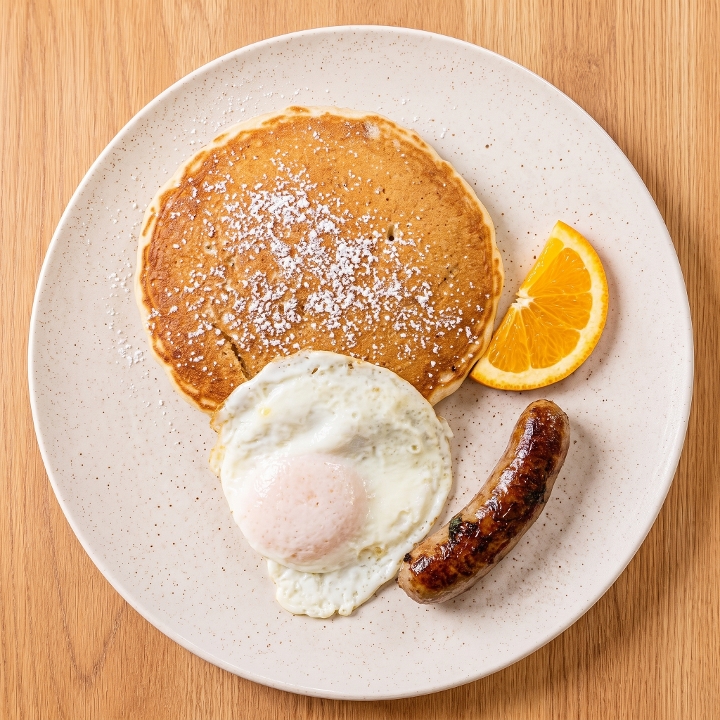 1 Pancake & 1 Egg Any Style