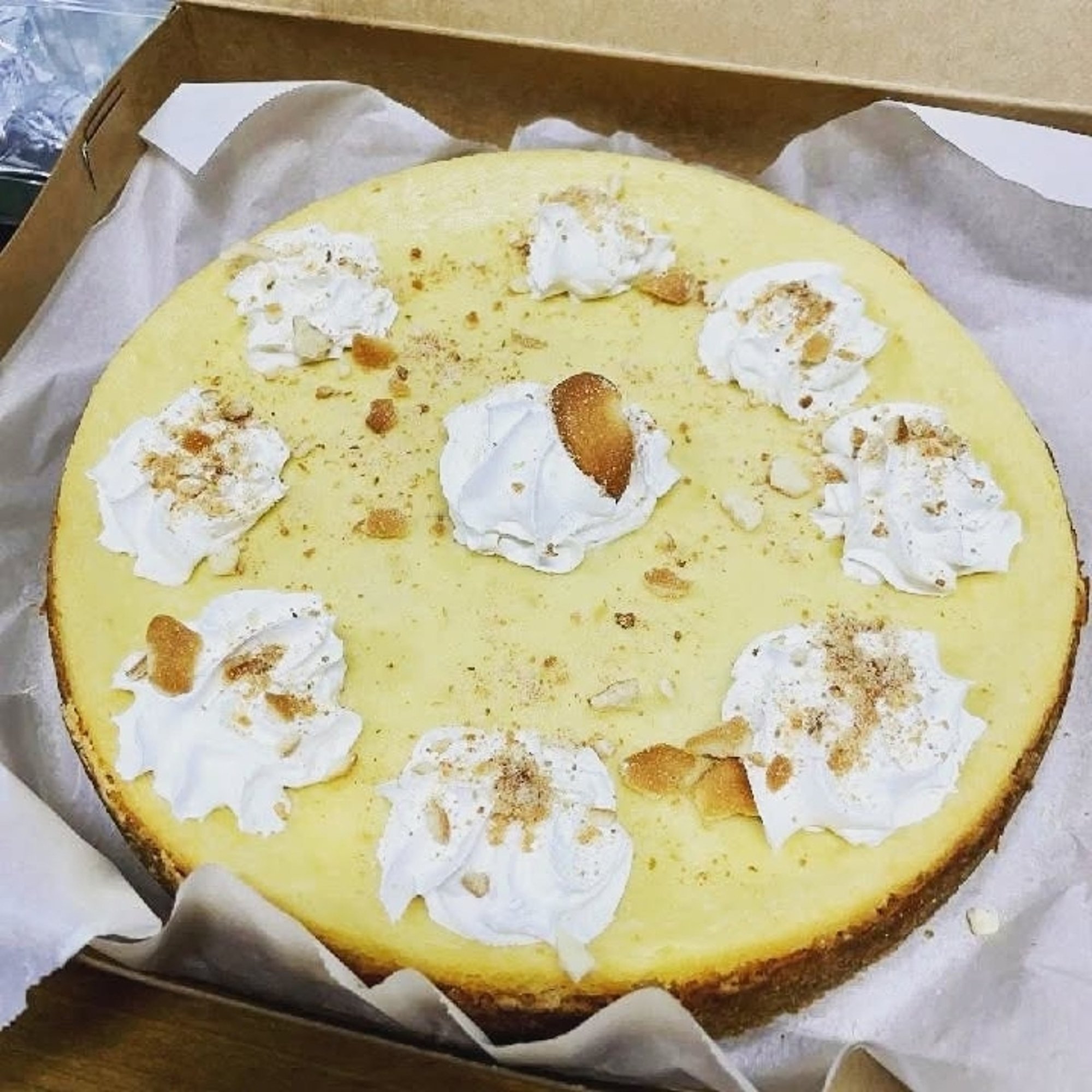 Texas Fudge Banana Puddin' Cheesecake